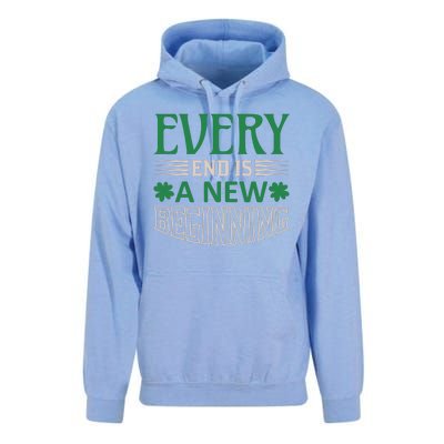 Every End Is A New Beginning Unisex Surf Hoodie