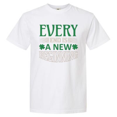 Every End Is A New Beginning Garment-Dyed Heavyweight T-Shirt