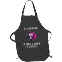 E.L.D.E.R Emo It Was Never A Phase Full-Length Apron With Pockets