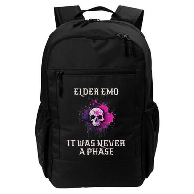 E.L.D.E.R Emo It Was Never A Phase Daily Commute Backpack