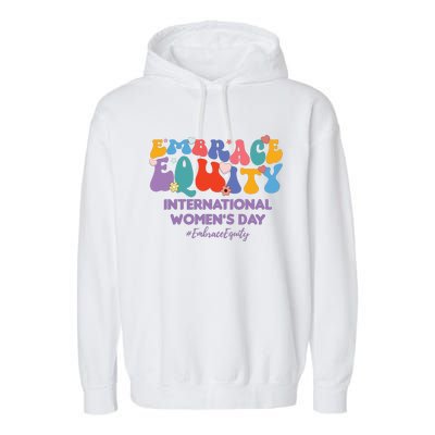 Embrace Equity International Women's Day Garment-Dyed Fleece Hoodie