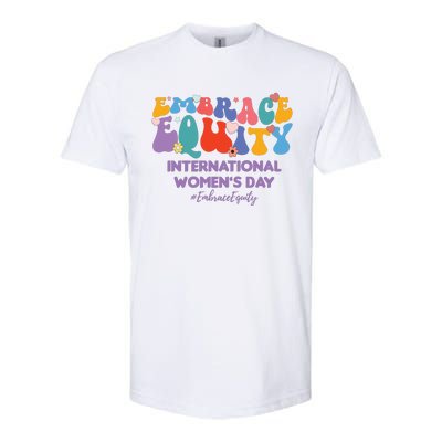 Embrace Equity International Women's Day Softstyle CVC T-Shirt