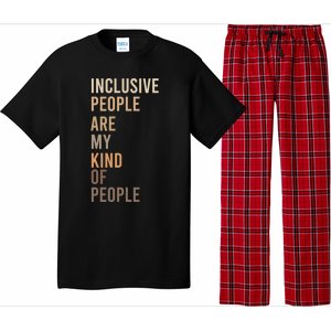 Equality Equity Inclusion Social Justice Hu Rights Design Cool Gift Pajama Set