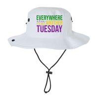Everywhere Else Its Just Another Tuesday Mardi Gras Bucket Hat