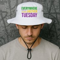 Everywhere Else Its Just Another Tuesday Mardi Gras Bucket Hat
