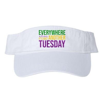Everywhere Else Its Just Another Tuesday Mardi Gras Visor