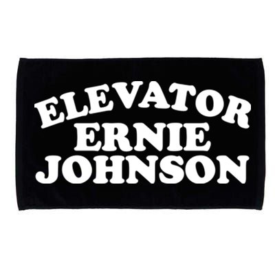Elevator Ernie Johnson Microfiber Hand Towel