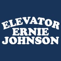 Elevator Ernie Johnson Drawstring Bag