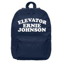 Elevator Ernie Johnson 16 in Basic Backpack