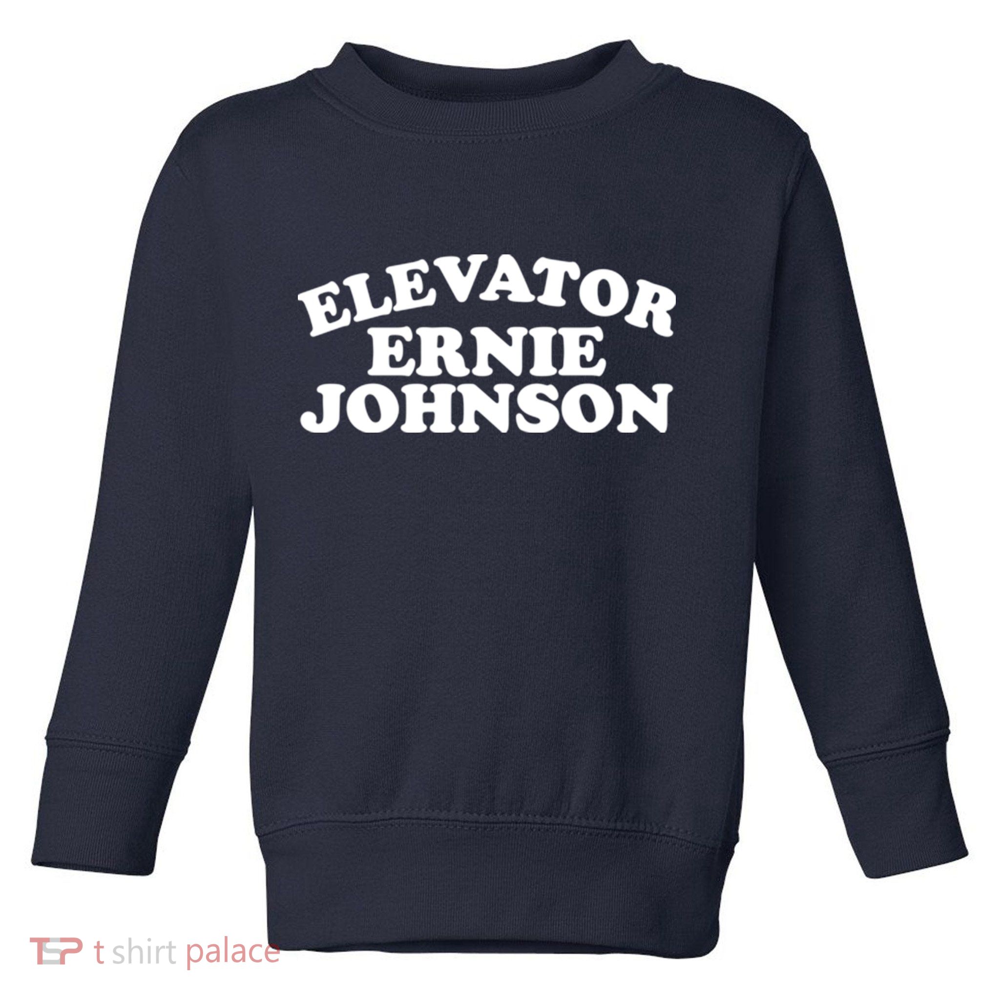 Elevator Ernie Johnson Toddler Sweatshirt