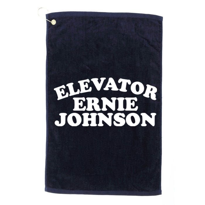 Elevator Ernie Johnson Golf Towel