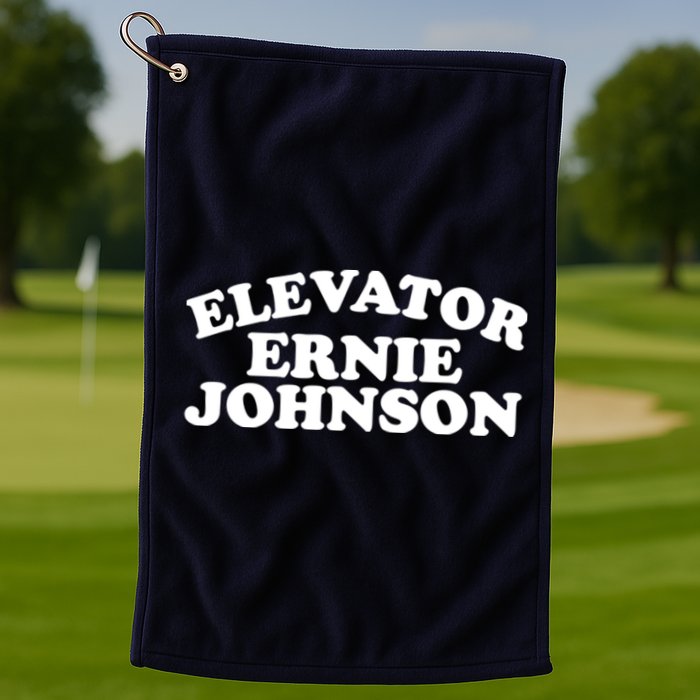 Elevator Ernie Johnson Golf Towel