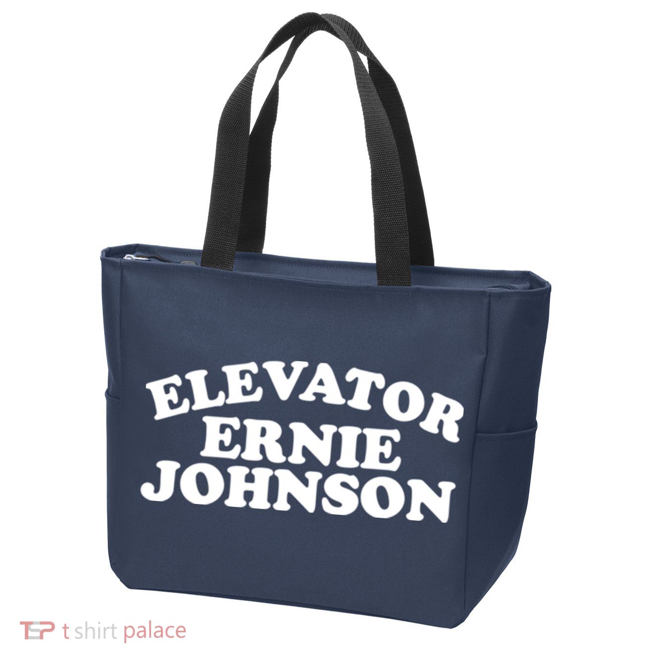 Elevator Ernie Johnson Zip Tote Bag
