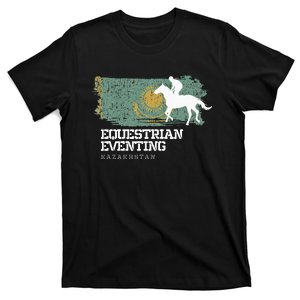 Equestrian Eventing Kazakhstan Rider Horse T-Shirt