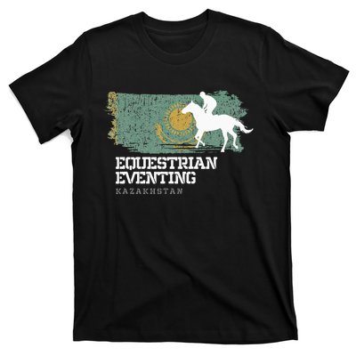 Equestrian Eventing Kazakhstan Rider Horse T-Shirt