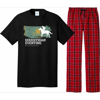 Equestrian Eventing Kazakhstan Rider Horse Pajama Set