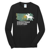 Equestrian Eventing Kazakhstan Rider Horse Tall Long Sleeve T-Shirt