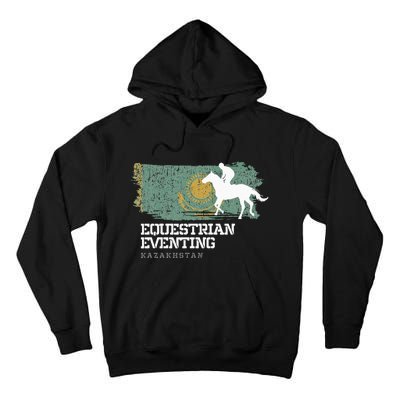 Equestrian Eventing Kazakhstan Rider Horse Tall Hoodie