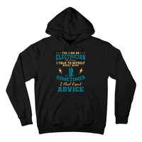 Electrician Electricity Lineman Wiring Electrical Engineer Hoodie