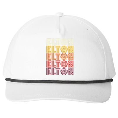 Elton Snapback Five-Panel Rope Hat