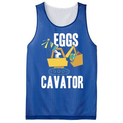 Eggscavator Excavator Lover Easter Sunday Holy Week Gift Mesh Reversible Basketball Jersey Tank