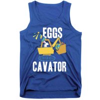 Eggscavator Excavator Lover Easter Sunday Holy Week Gift Tank Top