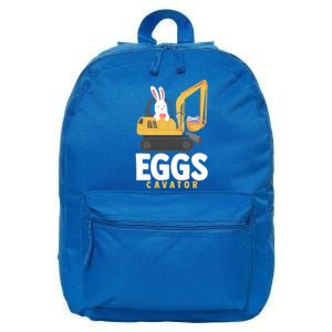 Eggscavator Excavator Lover Easter Sunday Holy Week Gift 16 in Basic Backpack