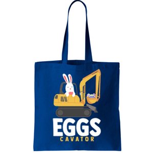 Eggscavator Excavator Lover Easter Sunday Holy Week Gift Tote Bag