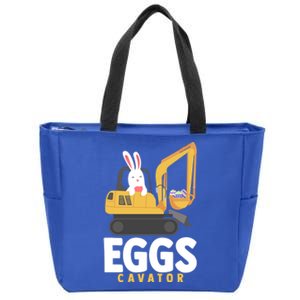 Eggscavator Excavator Lover Easter Sunday Holy Week Gift Zip Tote Bag