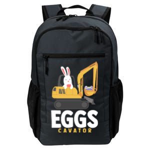 Eggscavator Excavator Lover Easter Sunday Holy Week Gift Daily Commute Backpack