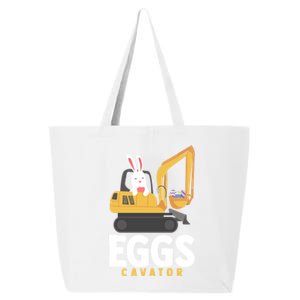 Eggscavator Excavator Lover Easter Sunday Holy Week Gift 25L Jumbo Tote