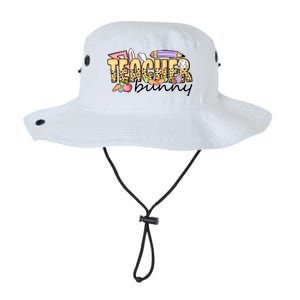 Easter Eggs Leopard Teacher Funny Bunny Easter Day Legacy Cool Fit Booney Bucket Hat