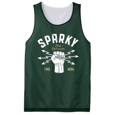 Electrician Mesh Reversible Basketball Jersey Tank