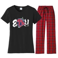 Effylives Effy Loves Sports Iv Women's Flannel Pajama Set