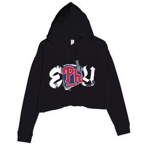 Effylives Effy Loves Sports Iv Crop Fleece Hoodie