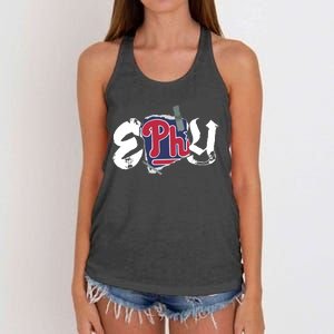 Effylives Effy Loves Sports Iv Women's Knotted Racerback Tank