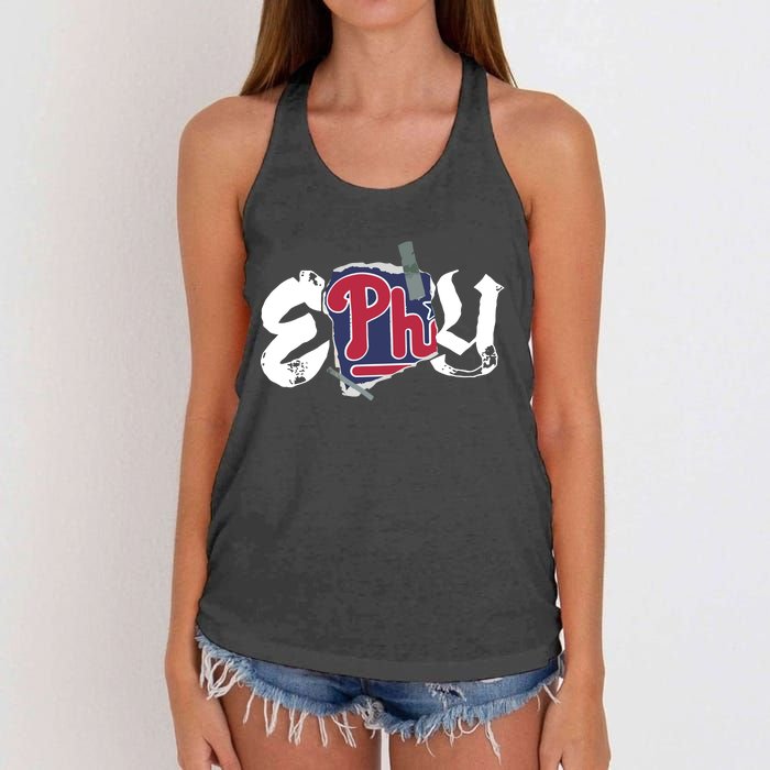 Effylives Effy Loves Sports Iv Women's Knotted Racerback Tank