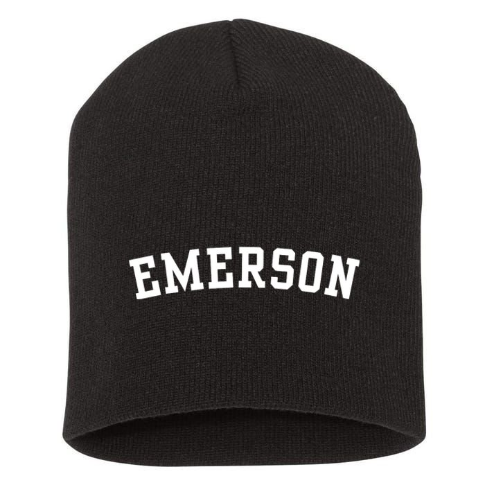 Emerson Short Acrylic Beanie