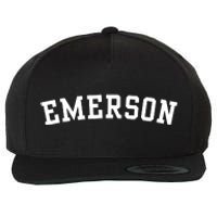 Emerson Wool Snapback Cap