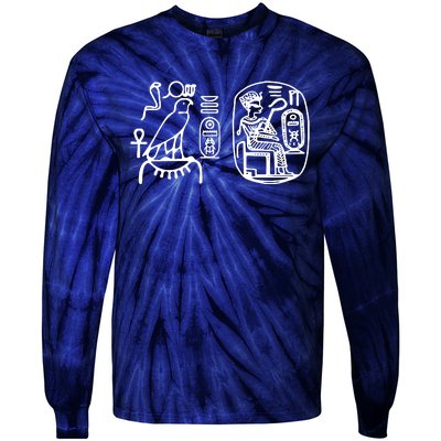 Egypt Egyptian Mythology Mythological Tie-Dye Long Sleeve Shirt