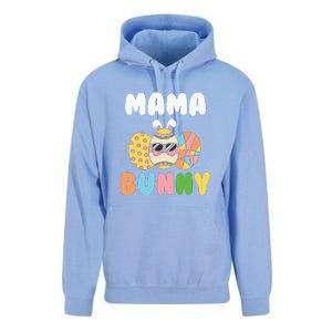 Easter Egg Mama Bunny Matching Family Mother's Day Easter Day Unisex Surf Hoodie