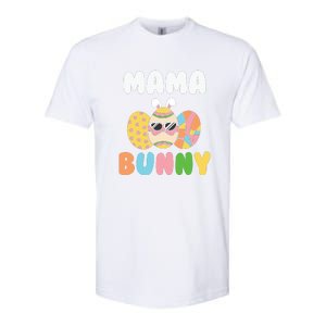 Easter Egg Mama Bunny Matching Family Mother's Day Easter Day Softstyle CVC T-Shirt