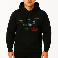 E Equals M C Squared E=Mc2 Science Equation Hoodie