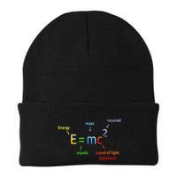 E Equals M C Squared E=Mc2 Science Equation Beanie