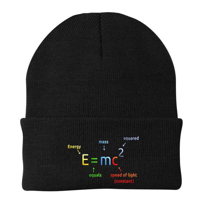 E Equals M C Squared E=Mc2 Science Equation Beanie