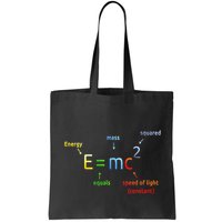 E Equals M C Squared E=Mc2 Science Equation Bag