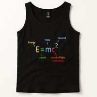 E Equals M C Squared E=Mc2 Science Equation Tank Top