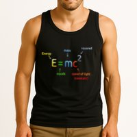 E Equals M C Squared E=Mc2 Science Equation Tank Top