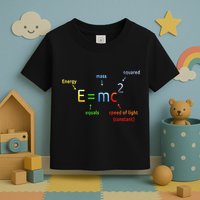 E Equals M C Squared E=Mc2 Science Equation Toddler T-Shirt
