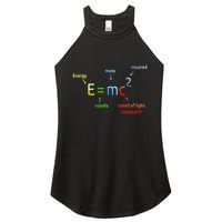 E Equals M C Squared E=Mc2 Science Equation Women's Perfect Tri Rocker Tank